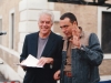 Con Federico Salvatore, amico cantautore