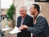 Con Federico Salvatore, amico cantautore