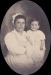 Mio padre Francesco, in braccio alla sua tata.
