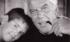 Con i figli Francesco e Michele