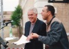 Con Federico Salvatore, amico cantautore